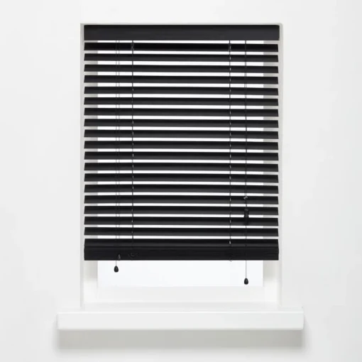 Bamboe Jaloezie Jax Zwart 80x175 Cm