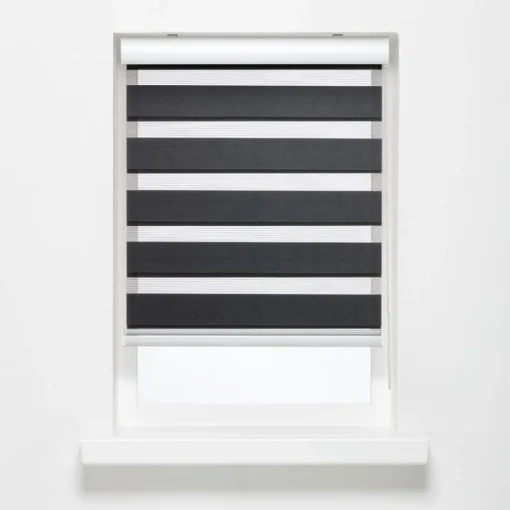 Duo Rolgordijn Eva Antraciet 100x175 Cm