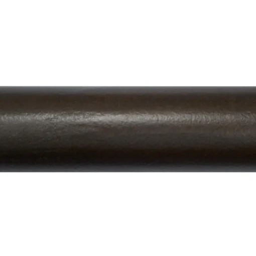 Gordijnroede 200cm Walnoot Bruin Hout Ø28mm