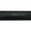 Gordijnroede 200cm Zwart Hout Ø28mm