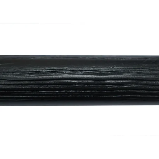 Gordijnroede 200cm Zwart Hout Ø28mm
