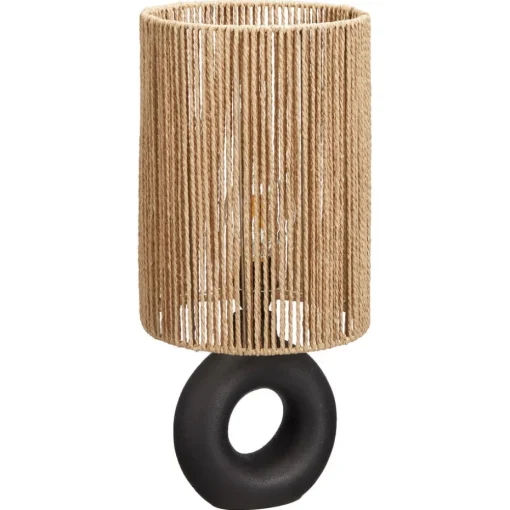 Lampvoet Cirkel Zwart