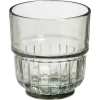 Waterglas Stapelbaar Smoke