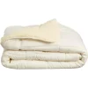Winterdekbed Teddy Off White 200x140 Cm